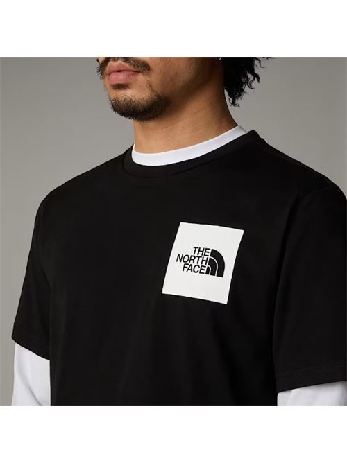 mens fine tee THE NORTH FACE | NF0A8A6BLK